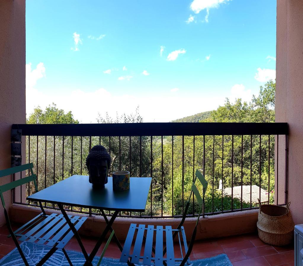 Au Balcon d'Azur, Parking, Climatisation Apartment Grasse Bagian luar foto